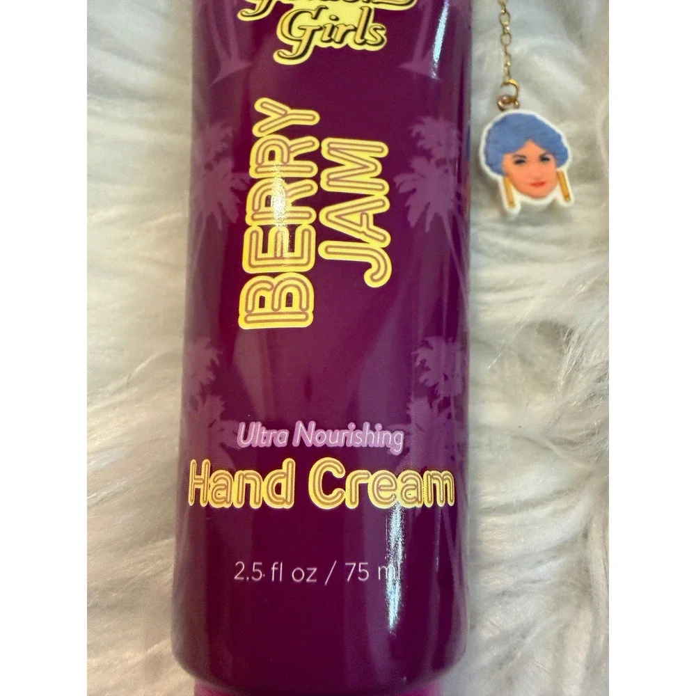 The Golden Girls Berry Jam Hand Cream Set of 2 Dorothy Charm 2.5oz Each